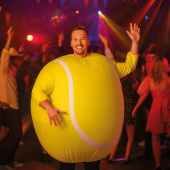 Uppblåsbar Maskeraddräkt Tennisboll Uppblåsbar Maskeraddräkt Tennisboll