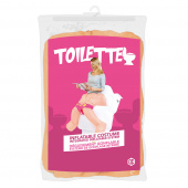 Uppblåsbar Maskeraddräkt Toalett Uppblåsbar Maskeraddräkt Toalett