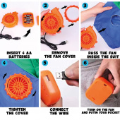 Uppblåsbar Maskeraddräkt Toalett Uppblåsbar Maskeraddräkt Toalett