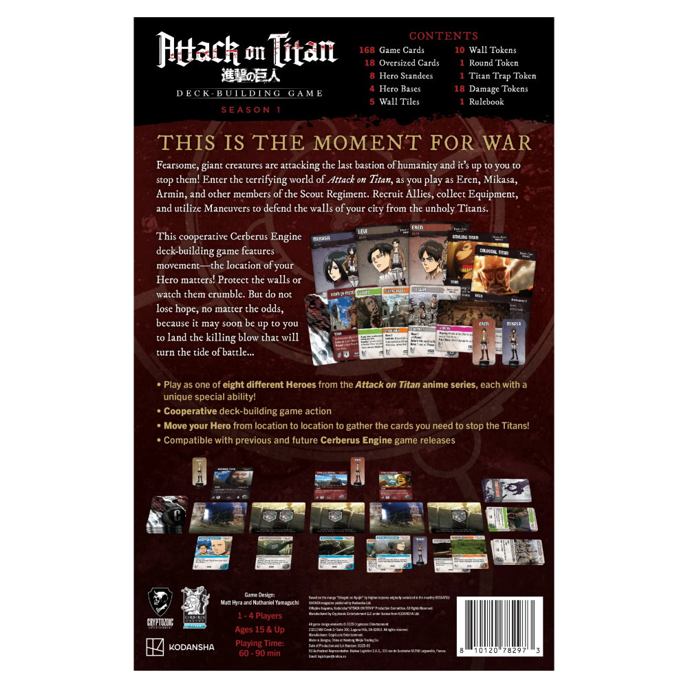 Attack on Titan: Deck-Building Game - Season 1