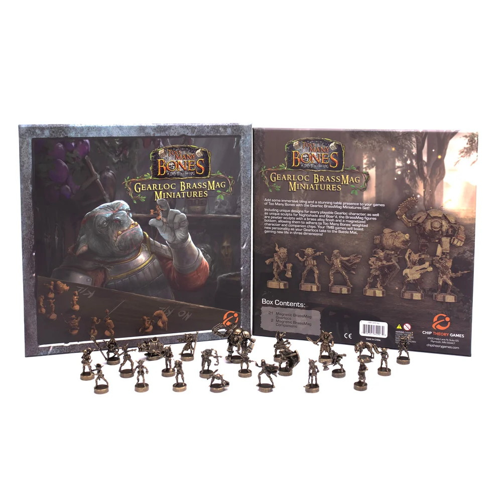 Too Many Bones: Gearloc BrassMag Miniatures (Exp.)