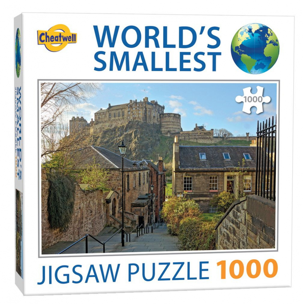 Världens Minsta Pussel: Edinburgh Castle 1000 bitar