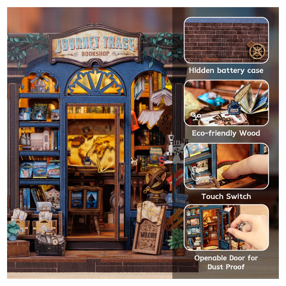 Miniature House - Journey Trace Bookshop