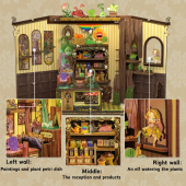 Cutebee Book Nook - Fantasy Plant Shop Cutebee Book Nook - Fantasy Plant Shop
