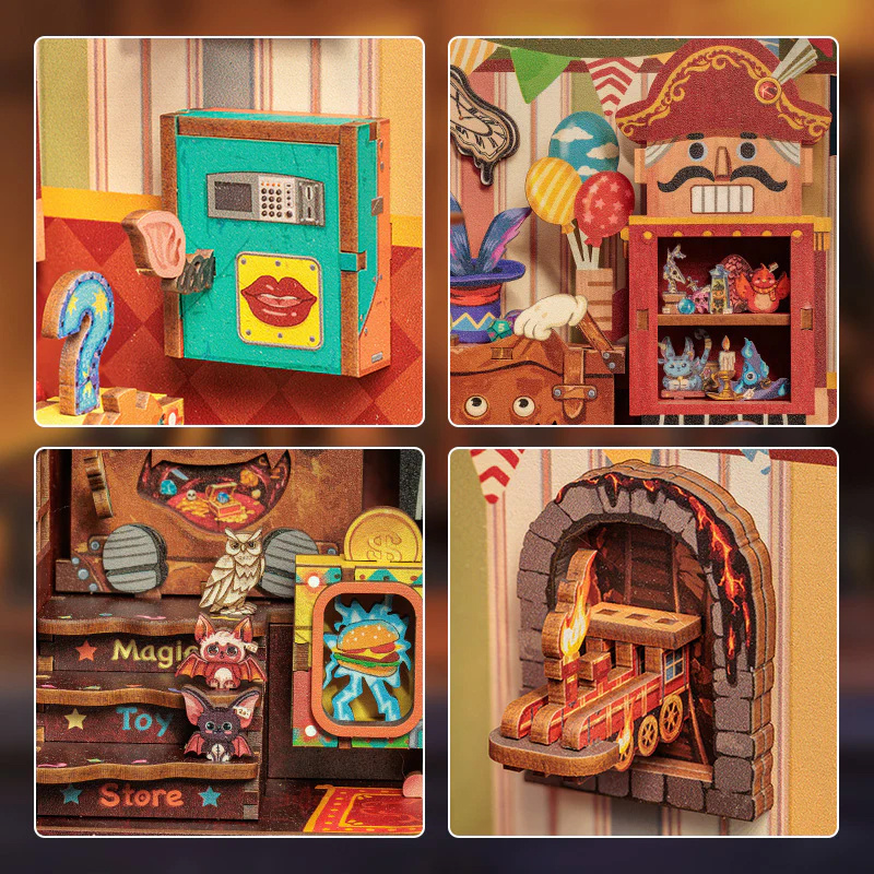 Cutebee Book Nook - Amazing Toy Store
