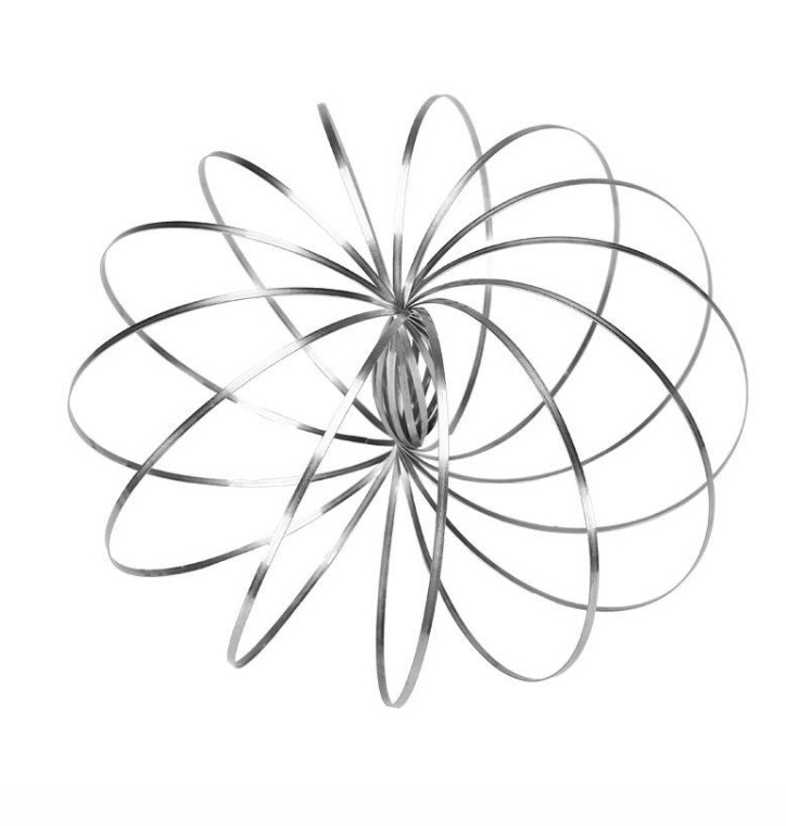 Swirly Flow Rings - Silver