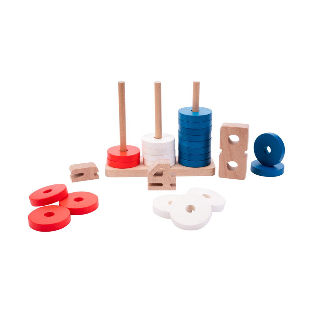 Nummerinlärningsklossar