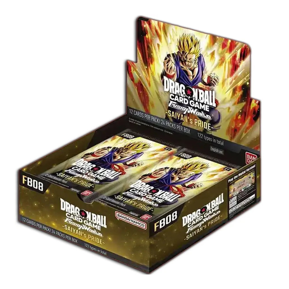 Dragon Ball Super Card Game: Fusion World - Saiyan's Pride Display FB08