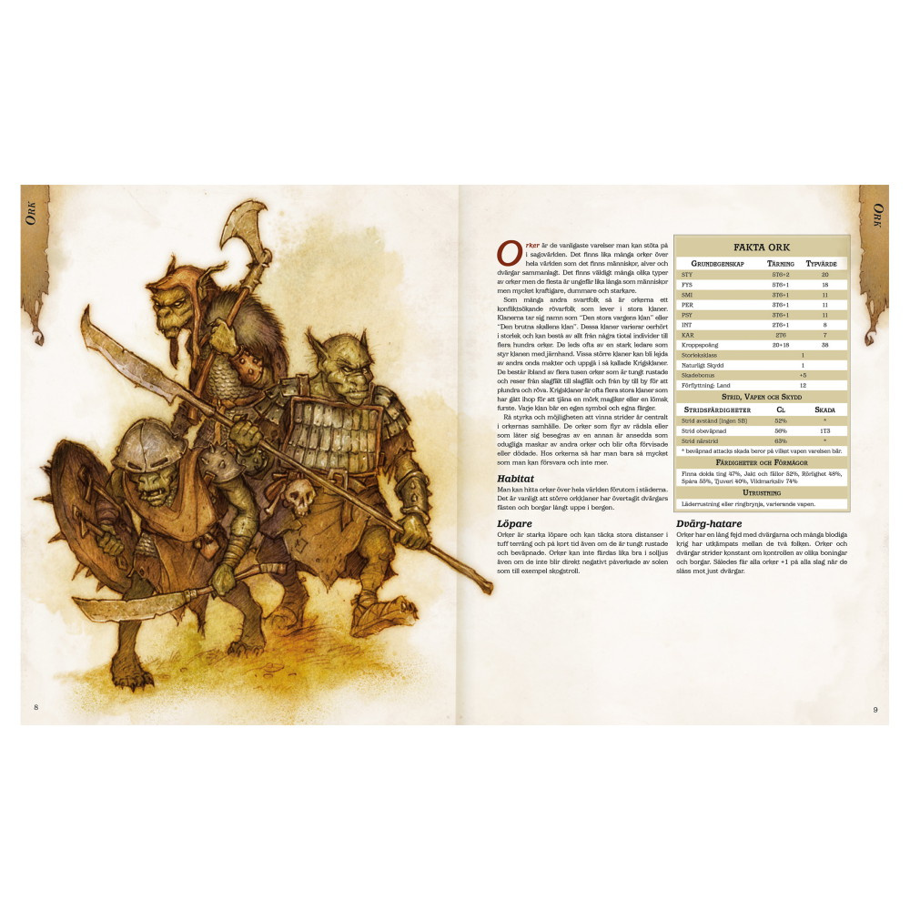 Drakar och Demoner: Monsterboken Utgått
