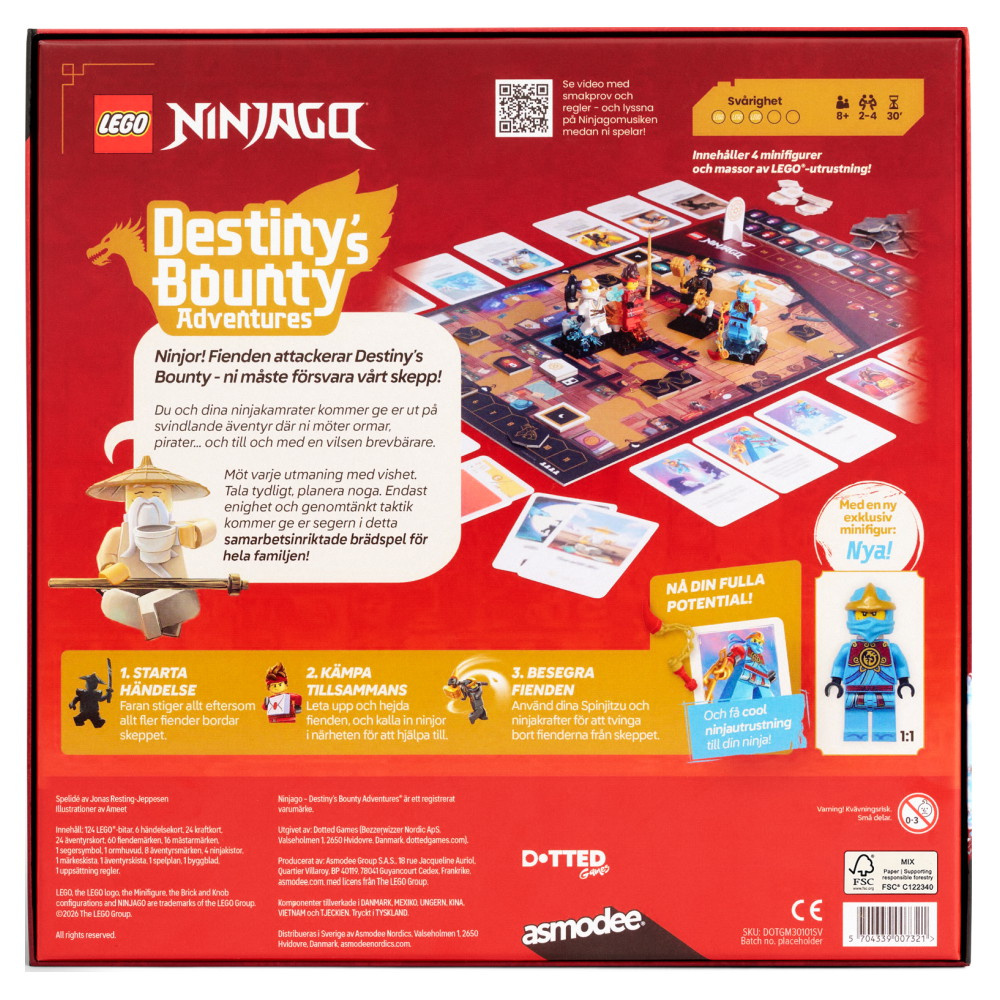 LEGO: Ninjago - Destiny's Bounty Adventures (Swe)
