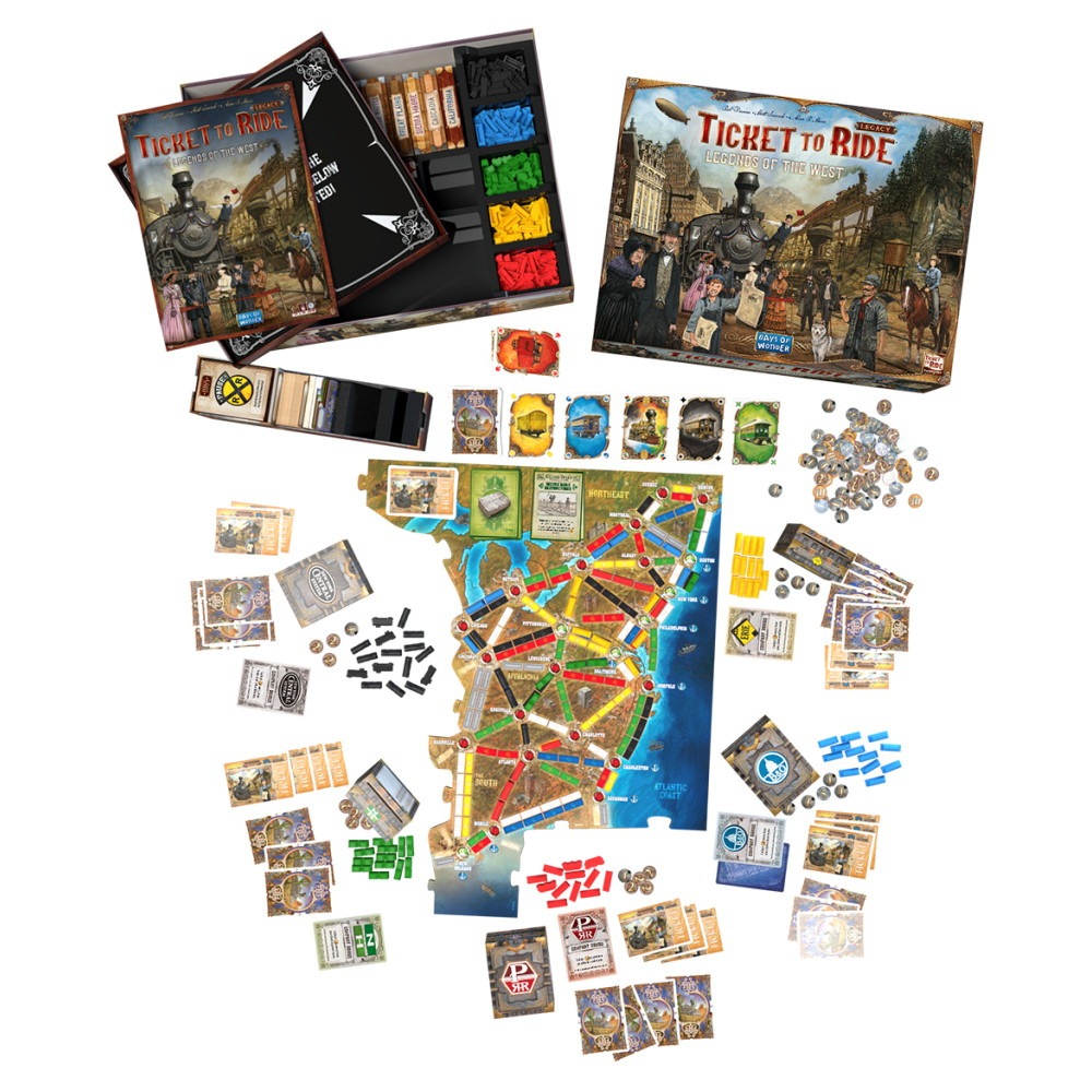 Ticket to Ride Legacy: Legends of the West