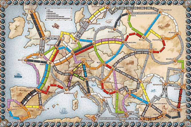 Ticket To Ride Europe (Swe)