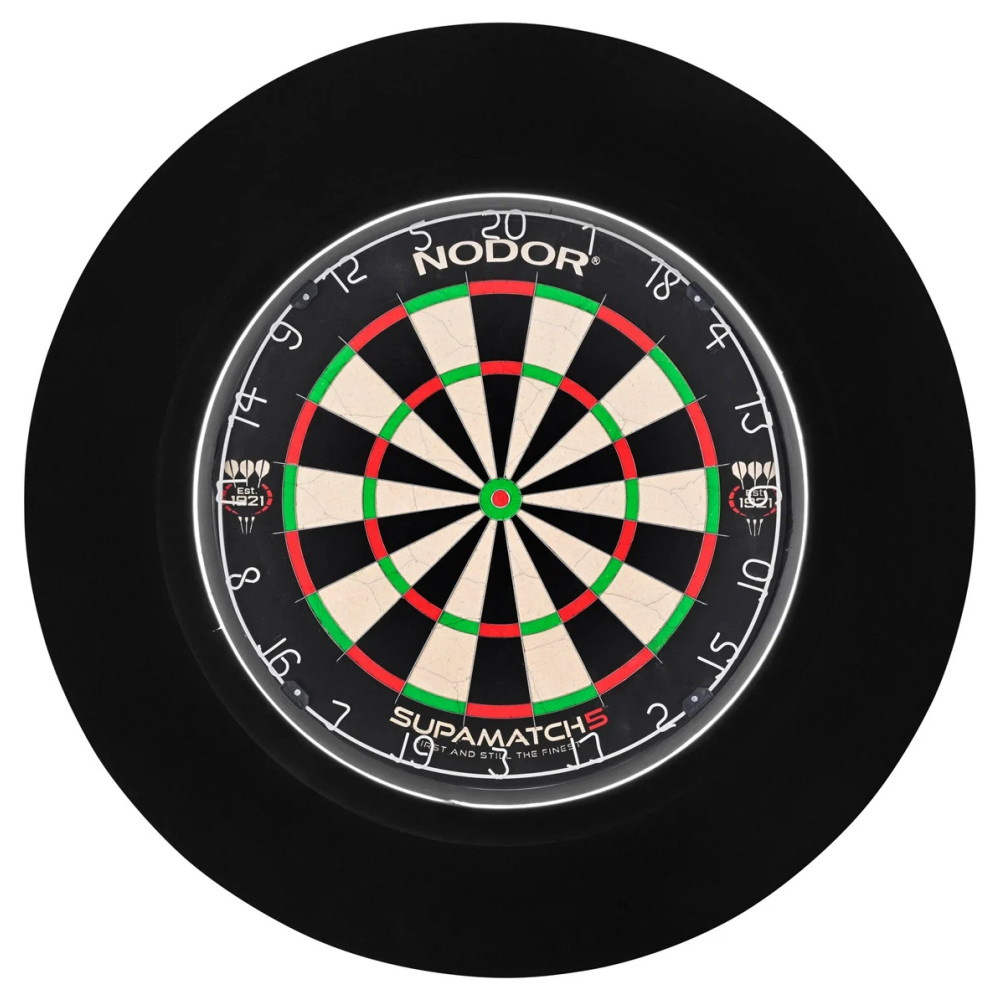 LED Dartsurround Svart