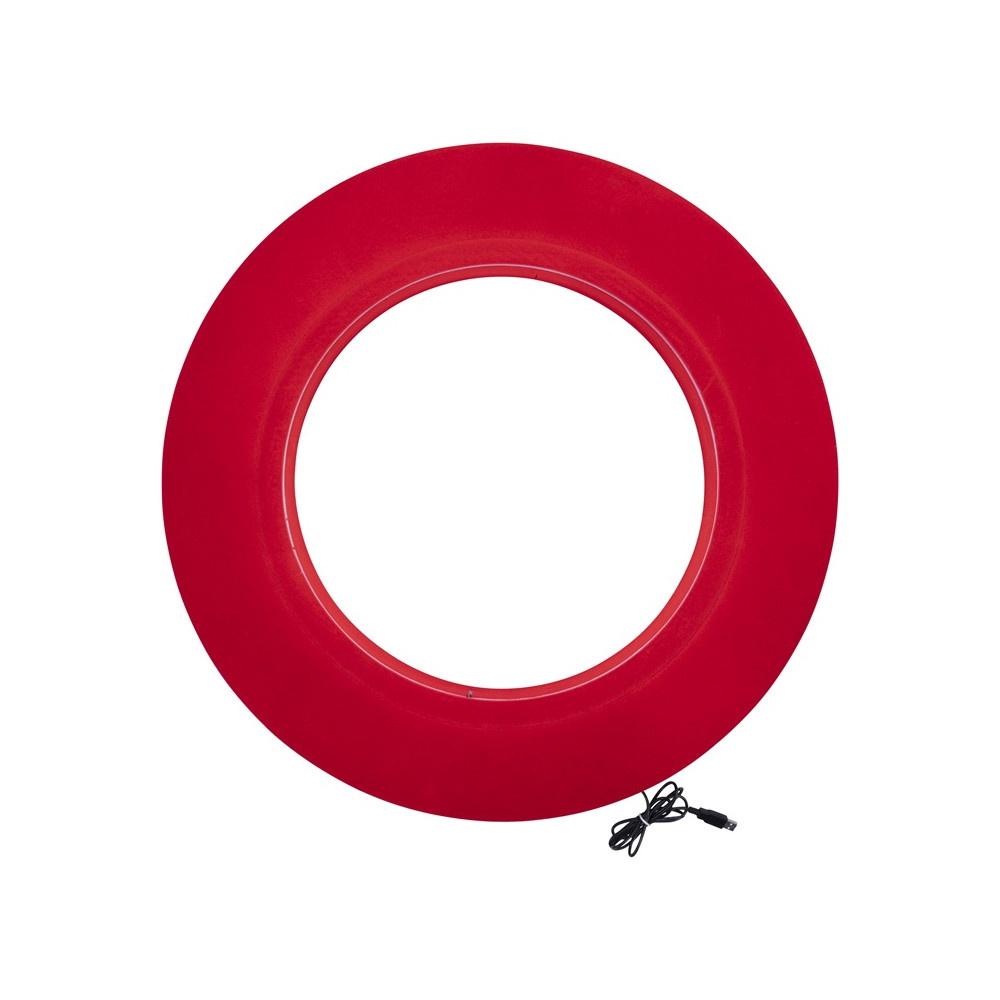 LED Dartsurround Röd