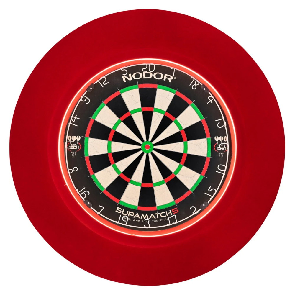 LED Dartsurround Röd