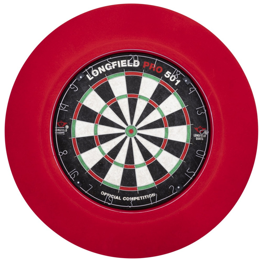 LED Dartsurround Röd