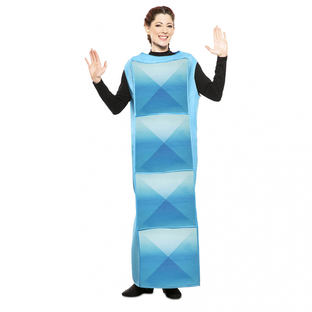 Maskeraddräkt Tetris - Blå