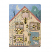 Aktivitetstavla Med Lås - Kanin Aktivitetstavla Med Lås - Kanin