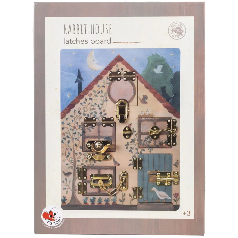 Aktivitetstavla Med Lås - Kanin