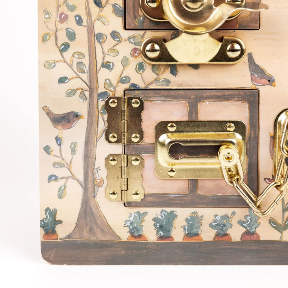 Aktivitetstavla Med Lås - Kanin