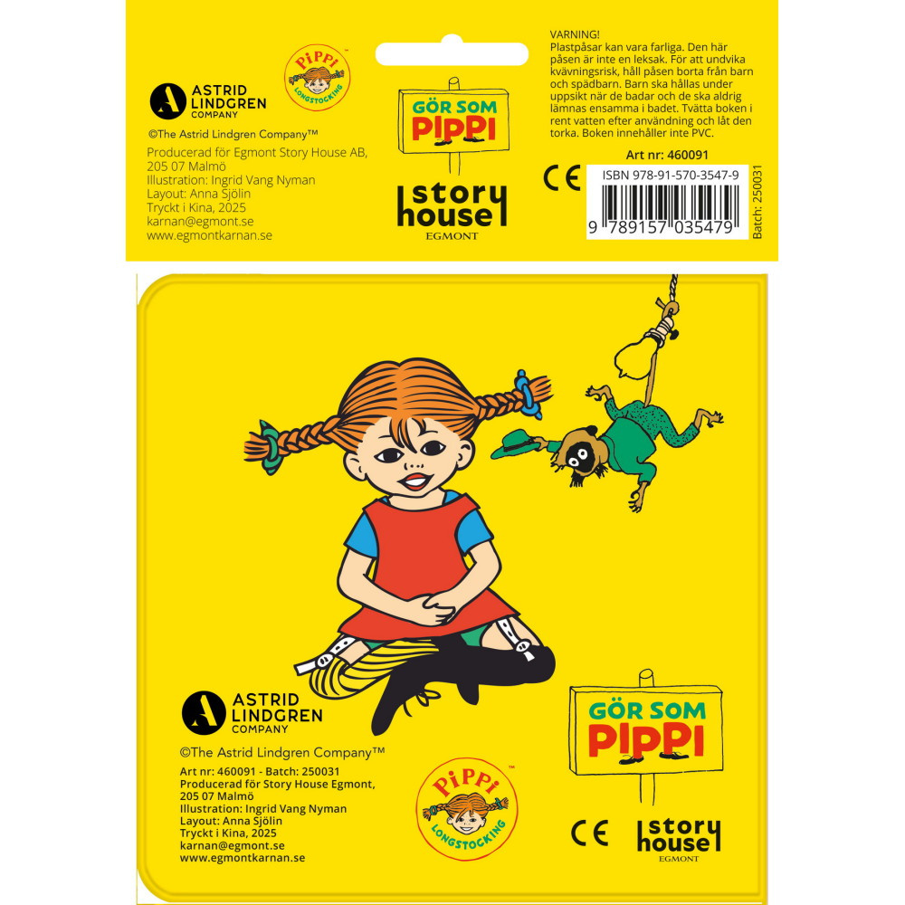 Badbok - Hemma Hos Pippi Långstrump