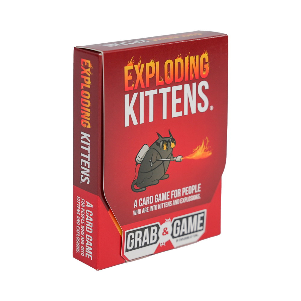 Exploding Kittens Grab & Game - Resespel (Eng)