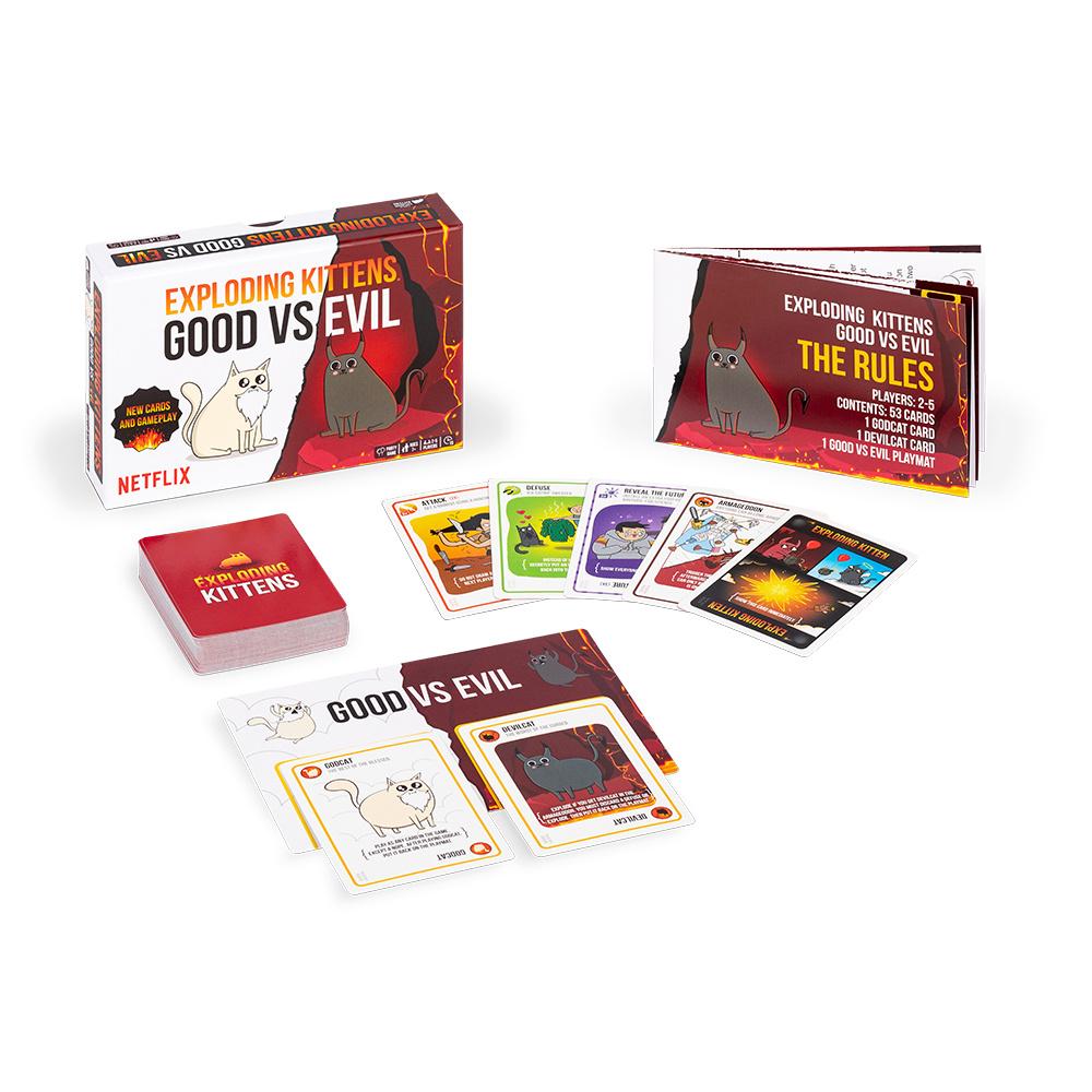 Exploding Kittens Good vs. Evil (Eng)
