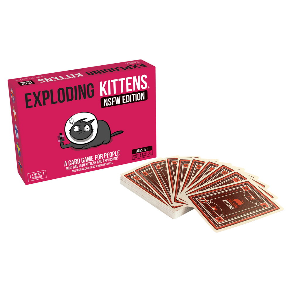 Exploding Kittens NSFW Ed. (Swe)