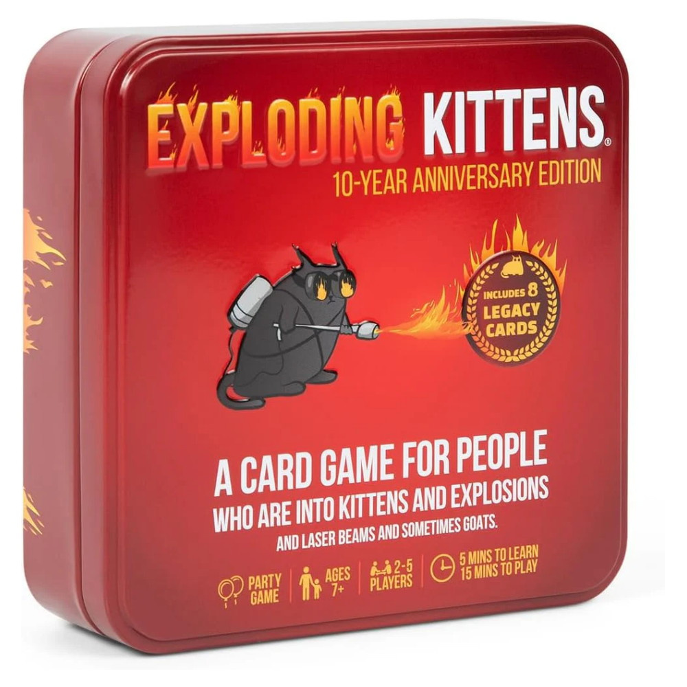 Exploding Kittens 10-Year Anniversary Edition (Eng.)