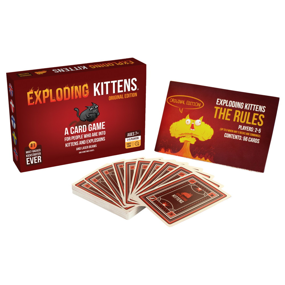 Exploding Kittens Original Edition (Swe)