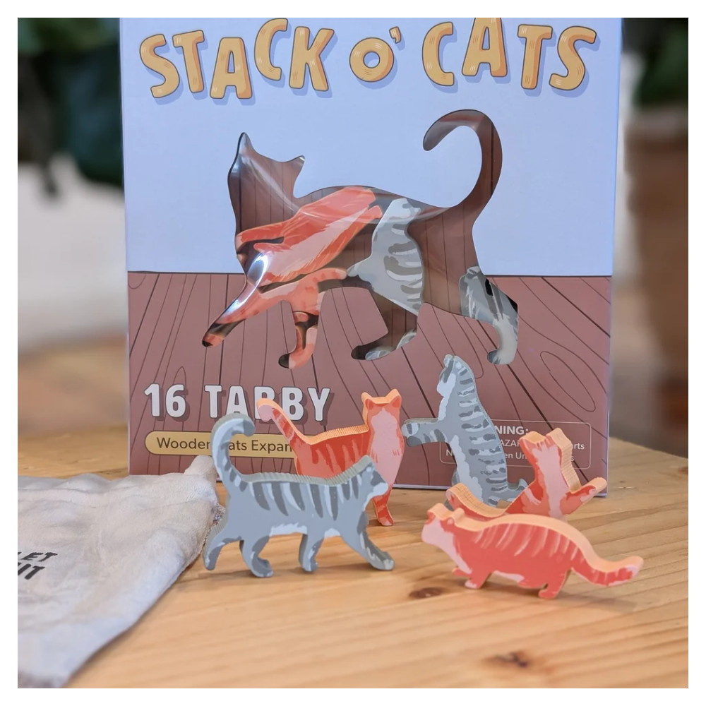 Stack O' Cats - 12 Tabby