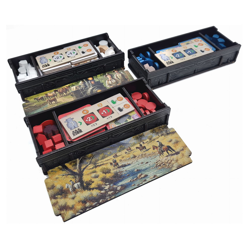 e-Raptor Insert - Great Western Trail 2nd ed + expansion UV Print