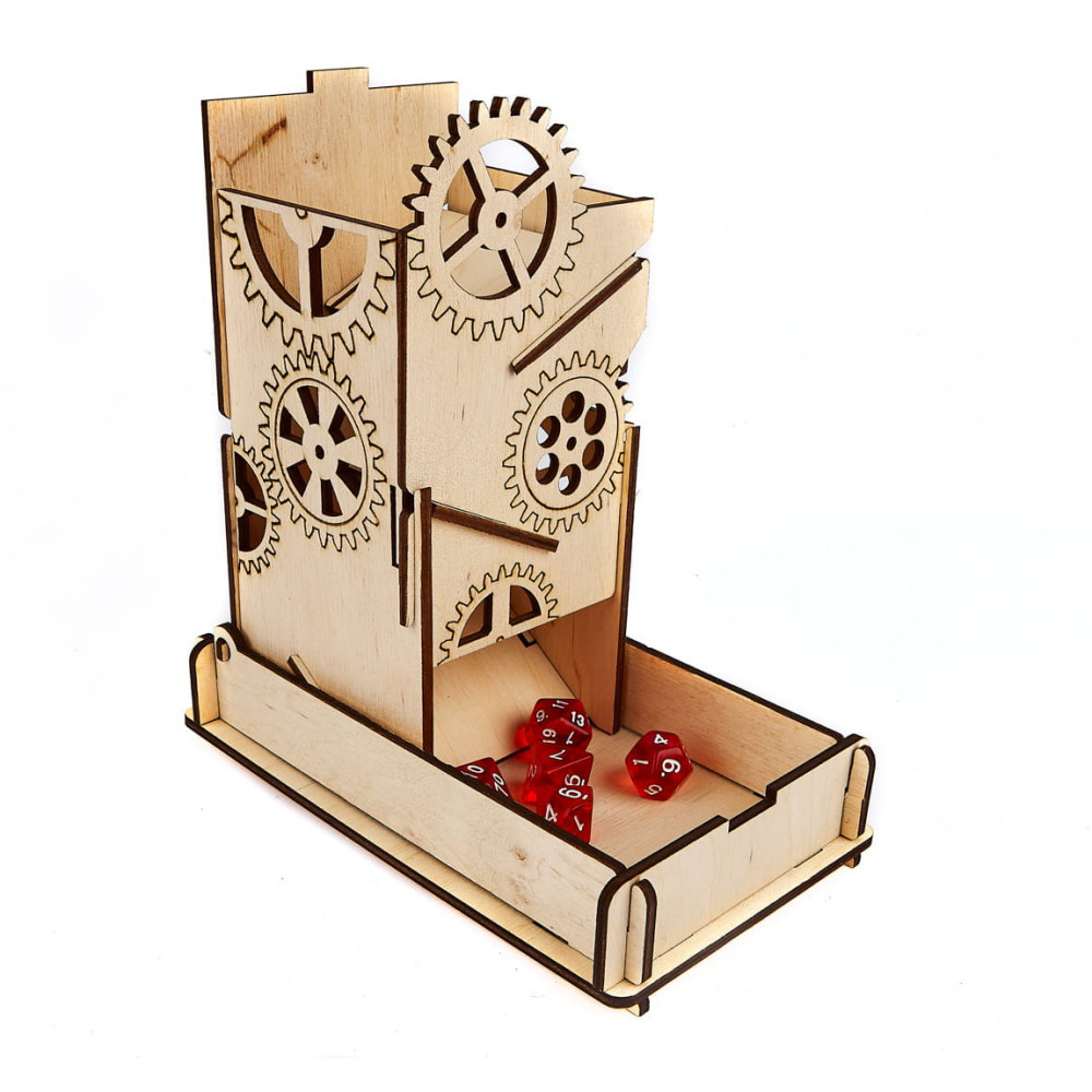 e-Raptor Dice Tower - Steam Punk Box