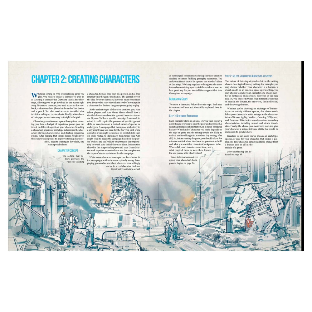 Genesys RPG: The Roleplaying Game For All Settings