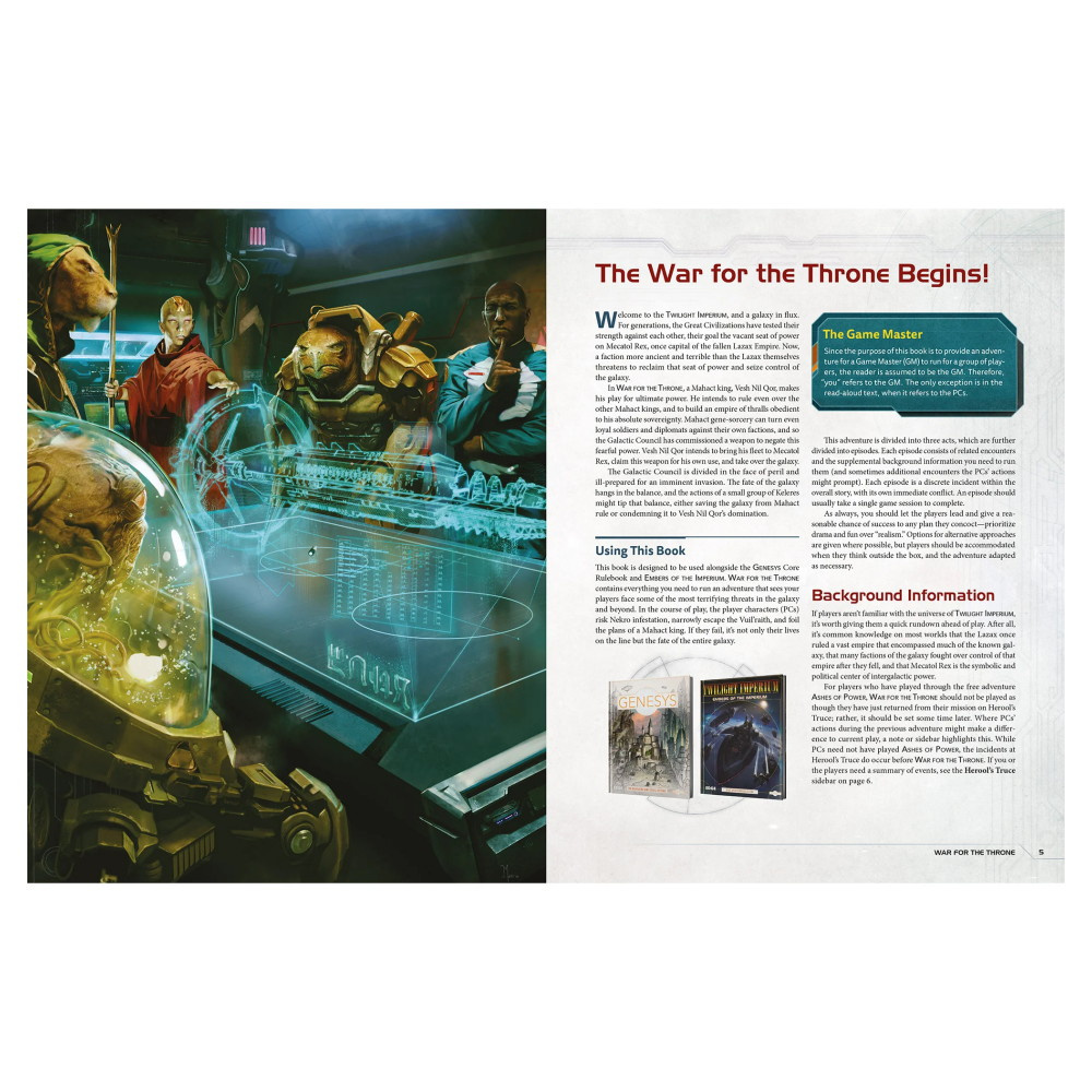 Twilight Imperium RPG: War for the Throne