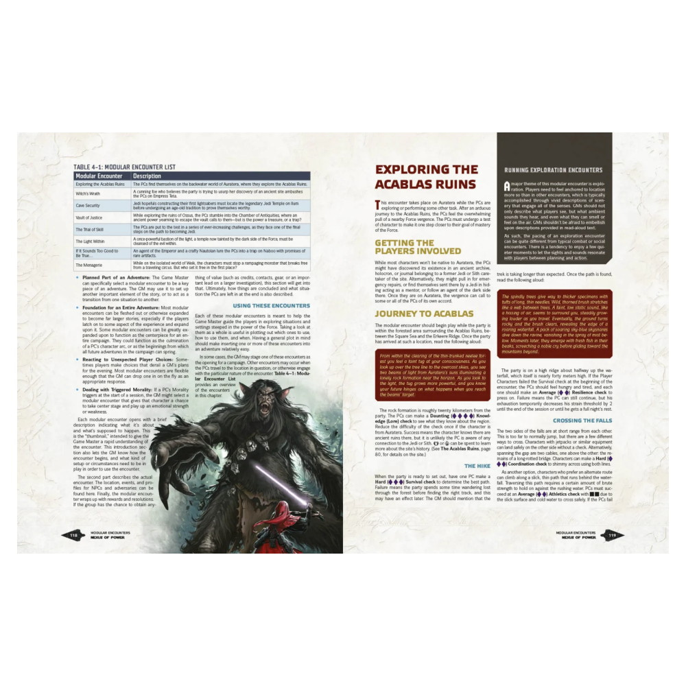 Star Wars RPG: Force and Destiny - Nexus of Power