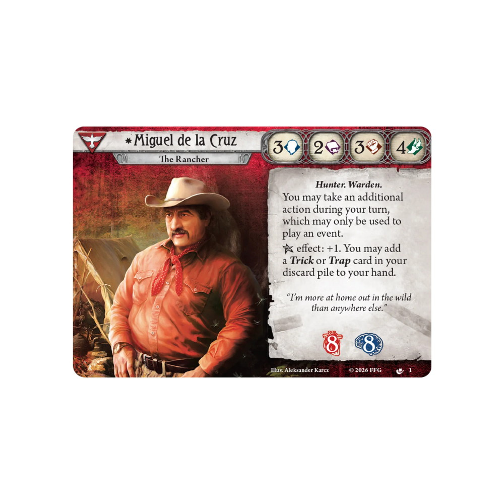 Arkham Horror: TCG Miguel de la Cruz Investigator Deck