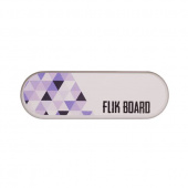 Flik Board - White/Purple Flik Board - White/Purple