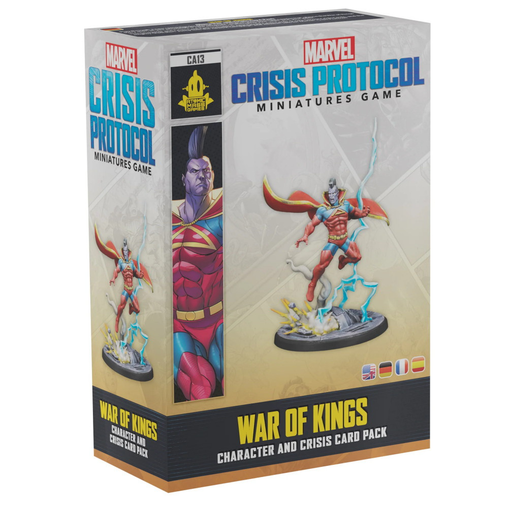 Marvel: Crisis Protocol -  War of Kings Character and Crisis Card Pack (Exp.)