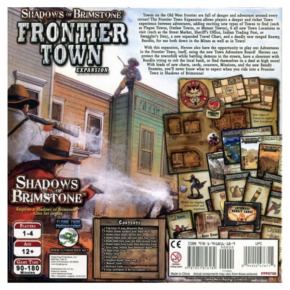 Shadows of Brimstone: Frontier Town (Exp.)