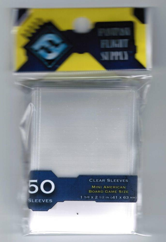 Sleeves FFG Clear 41 x 63 mm