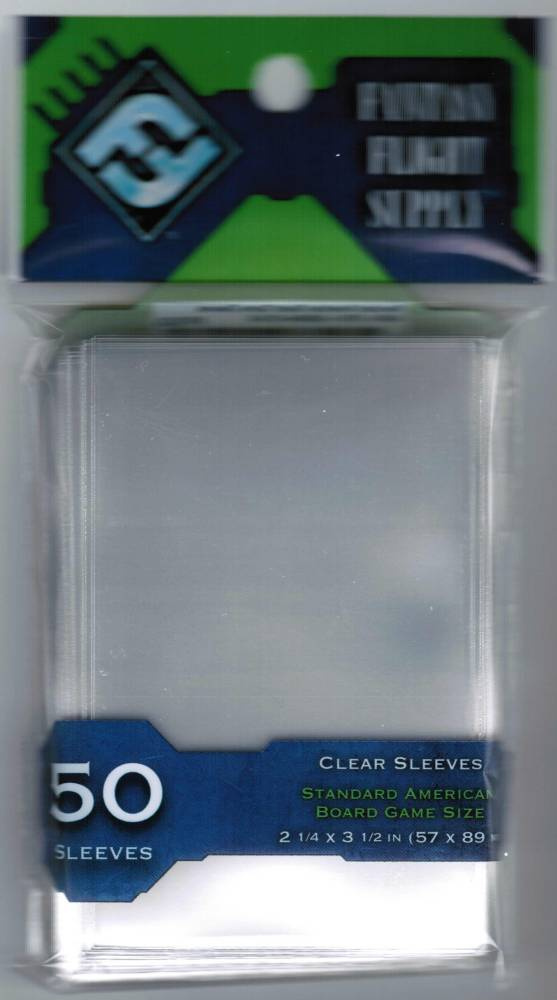 Sleeves FFG Clear 57 x 89 mm
