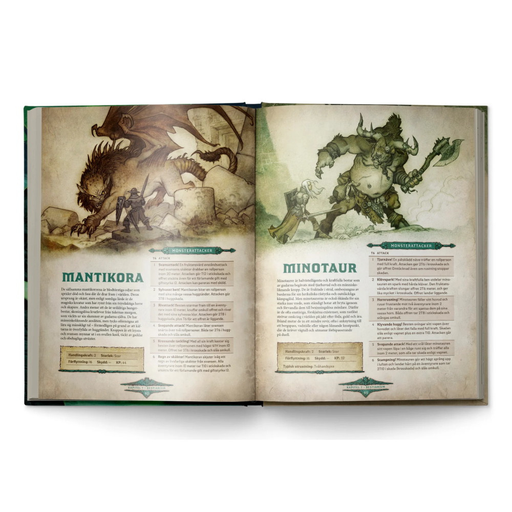 Drakar och Demoner - Regelboken