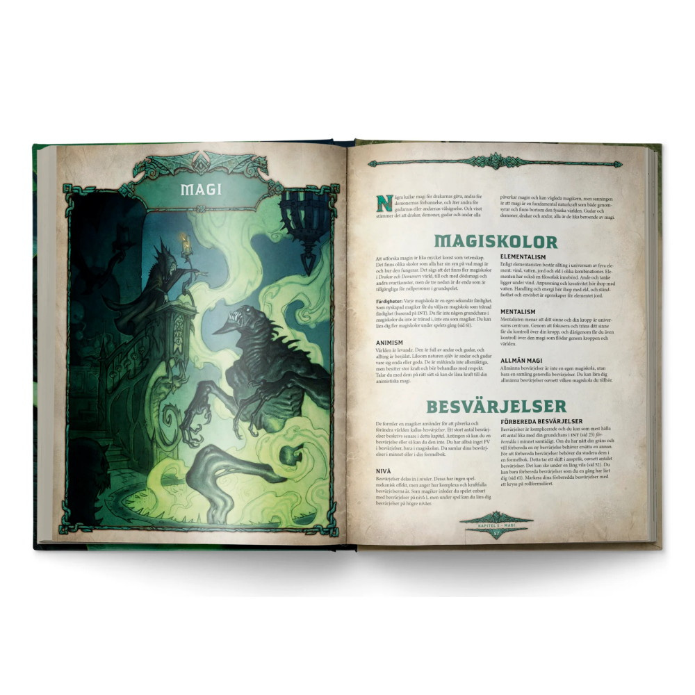 Drakar och Demoner - Regelboken