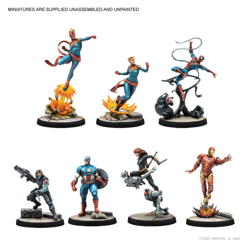 Marvel: Crisis Protocol - Earth's Mightiest Core Set