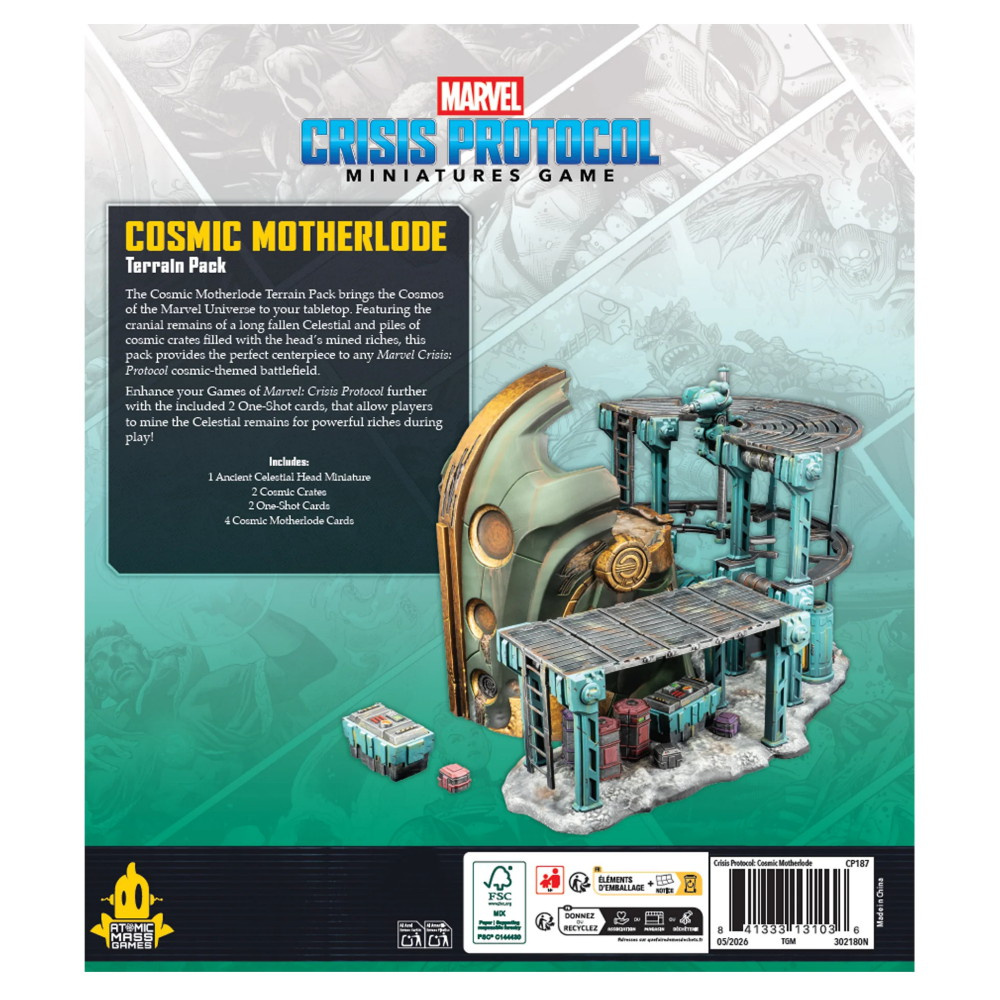 Marvel: Crisis Protocol - Cosmic Motherlode Terrain Pack (Exp.)