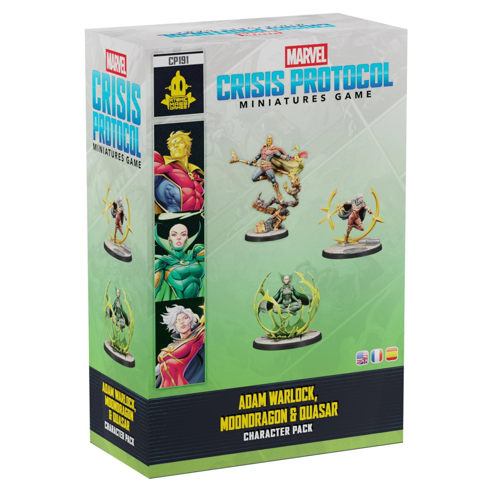 Marvel: Crisis Protocol -  Adam Warlock, Moondragon and Quasar (Exp.)