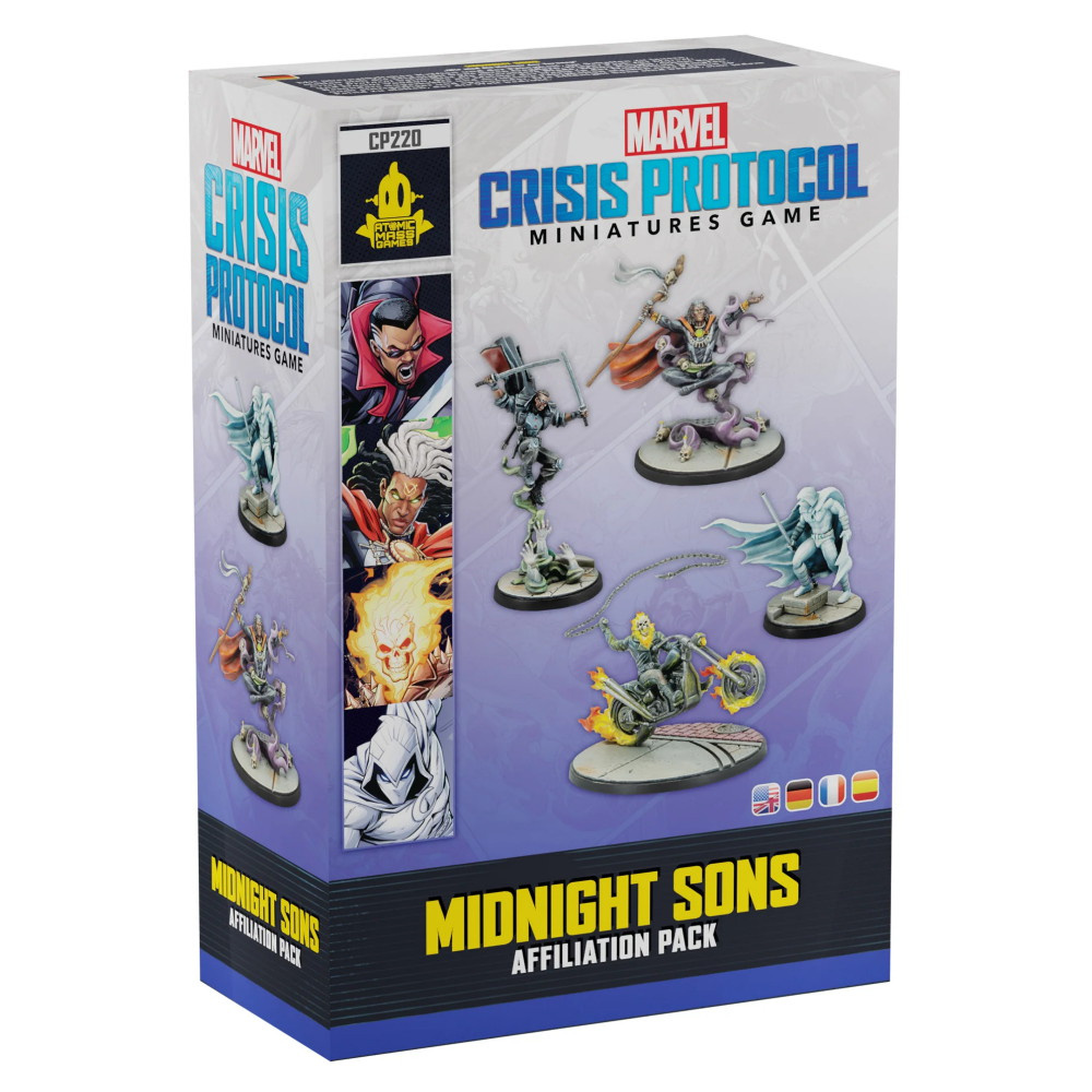 Marvel: Crisis Protocol -  Midnight Sons Affiliation Pack (Exp.)