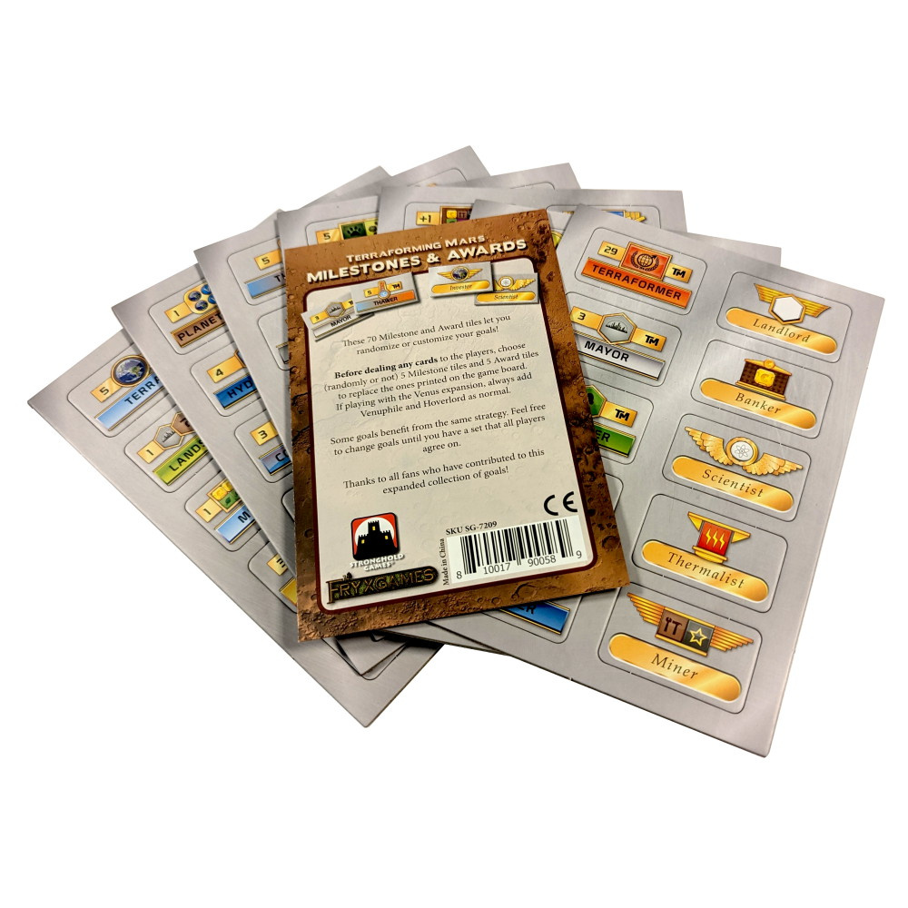 Terraforming Mars: Milestones & Awards (Exp.) (Eng)