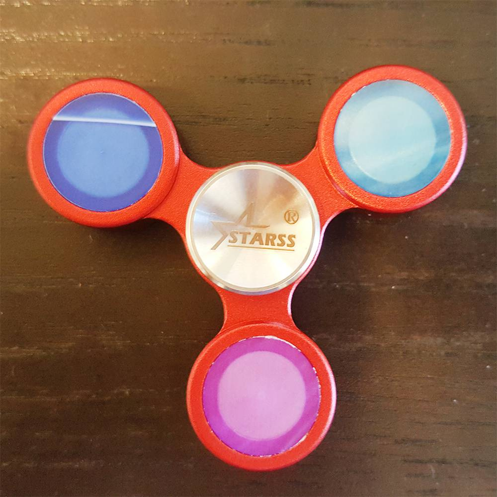 Starss Fidget Spinner - Red